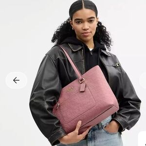 Coach Signature Station Tote